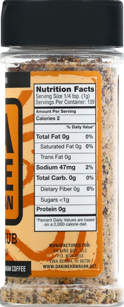 slide 3 of 13, Da Kine Hawaiian Original Rub - 4 oz, 4 oz