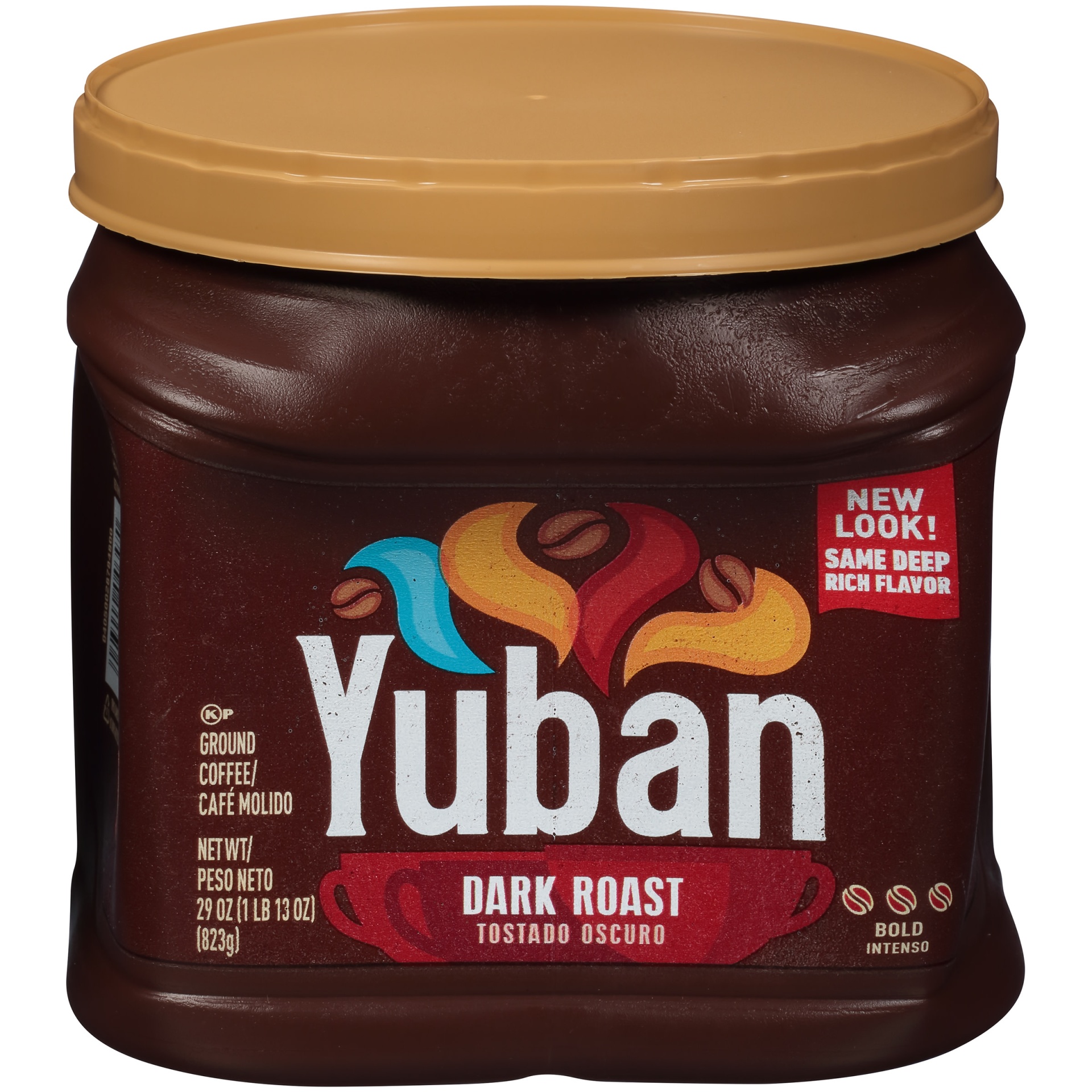 slide 1 of 2, Yuban Dark Roast Ground Coffee ister, 29 oz