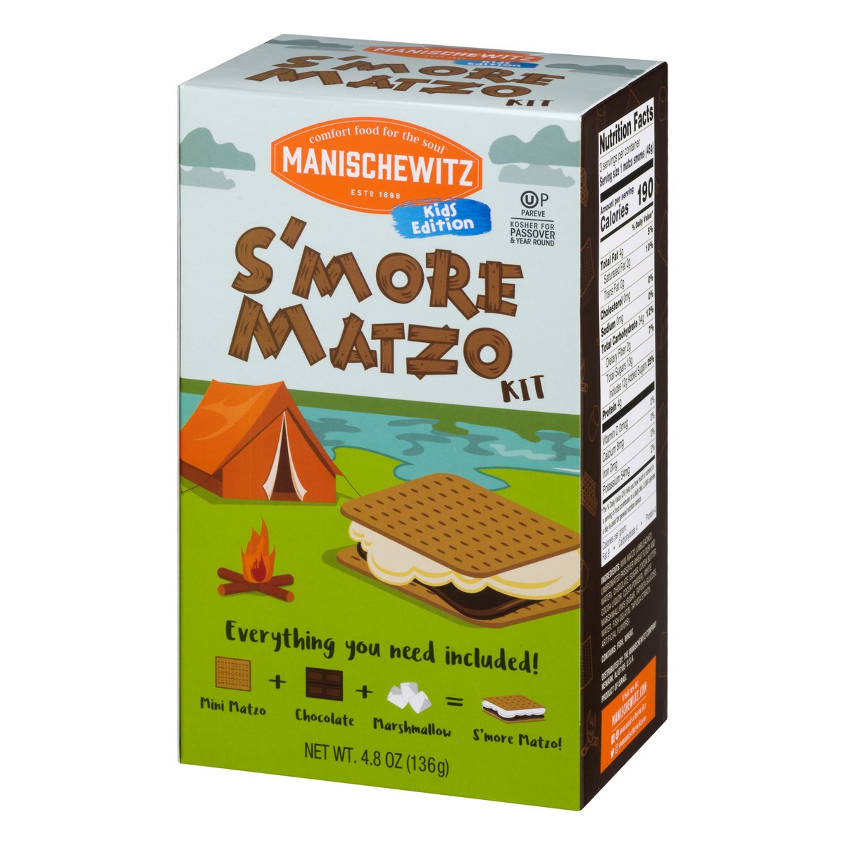 slide 9 of 13, Manischewitz Smore Matzo Kit, 4.8 oz