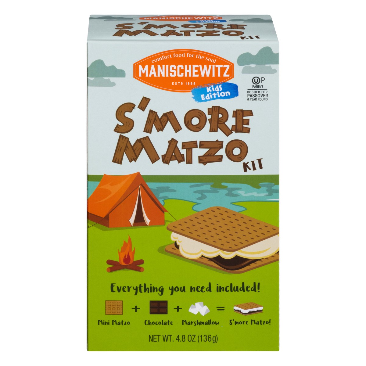 slide 1 of 13, Manischewitz Smore Matzo Kit, 4.8 oz