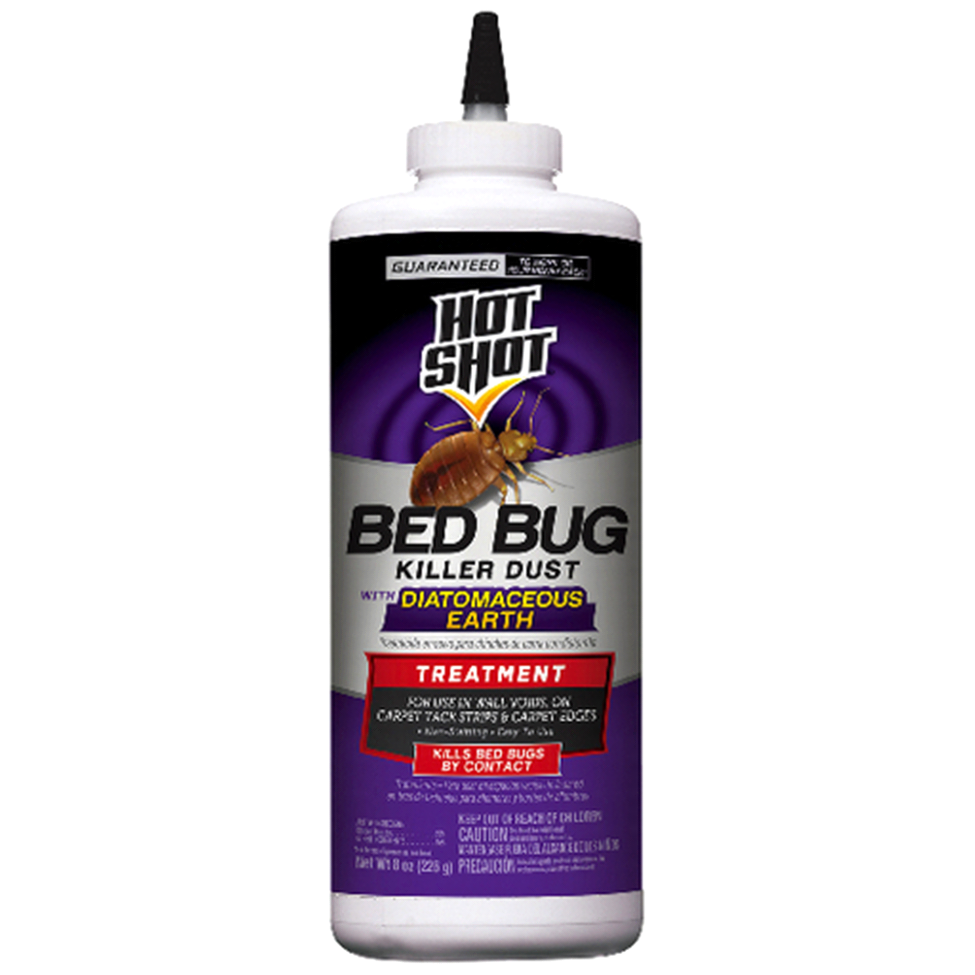 slide 1 of 1, Hot Shot Bed Bug & Flea Killer Powder, 8 oz