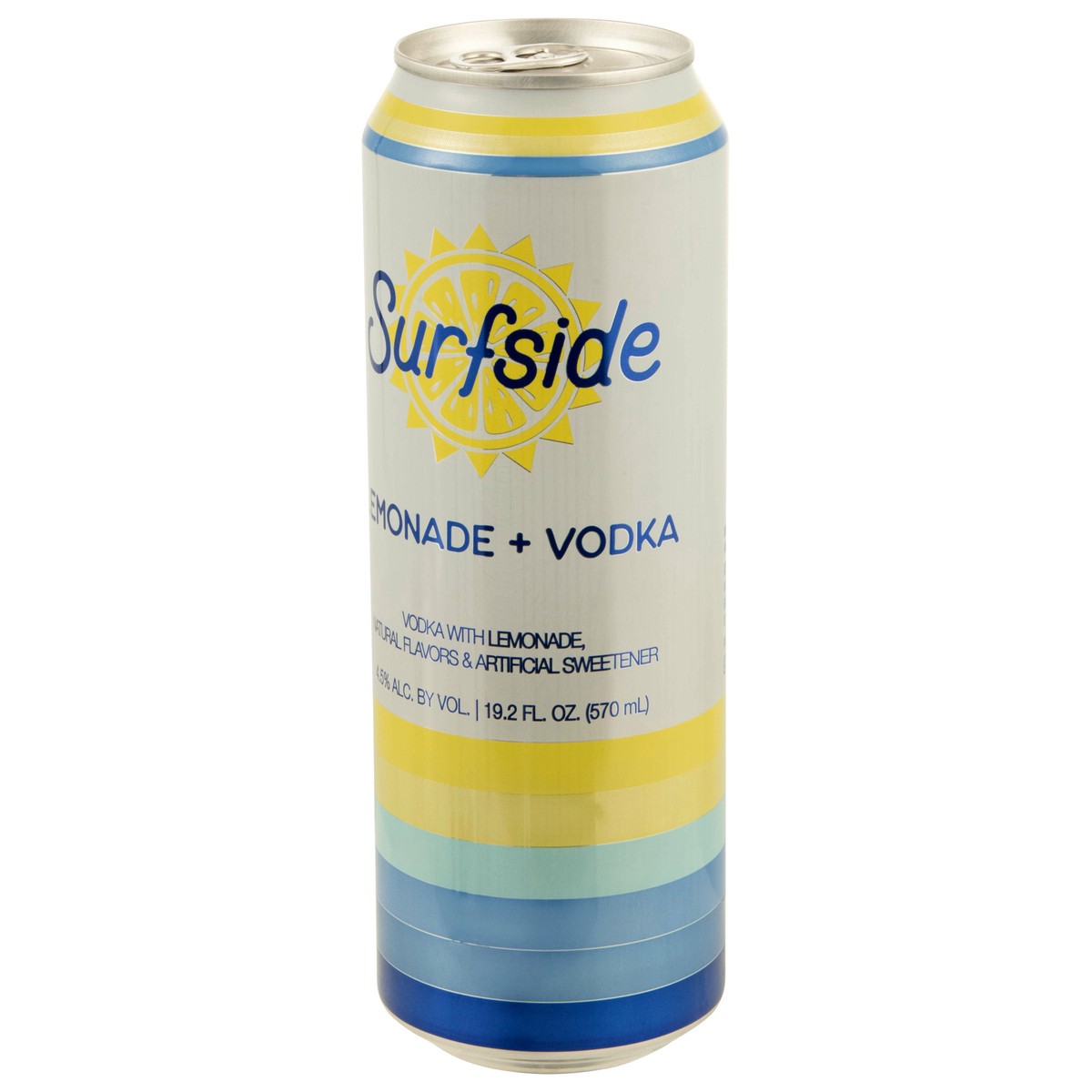 slide 4 of 4, Surfside Lemonade + Vodka 19.2 fl oz, 19.2 fl oz