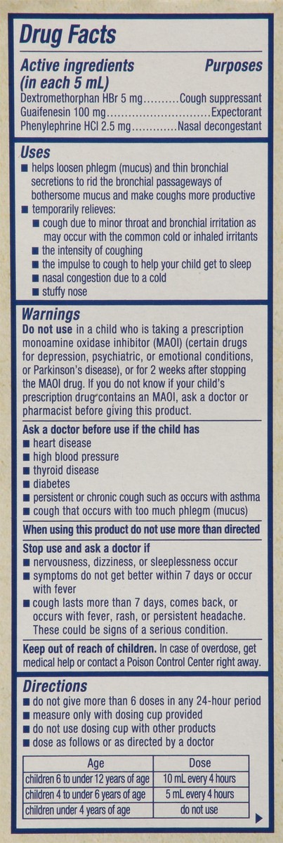 slide 2 of 9, Mucinex Daytime Multi-Symptom Honey Cold & Stuffy Nose 4 fl oz, 4 oz