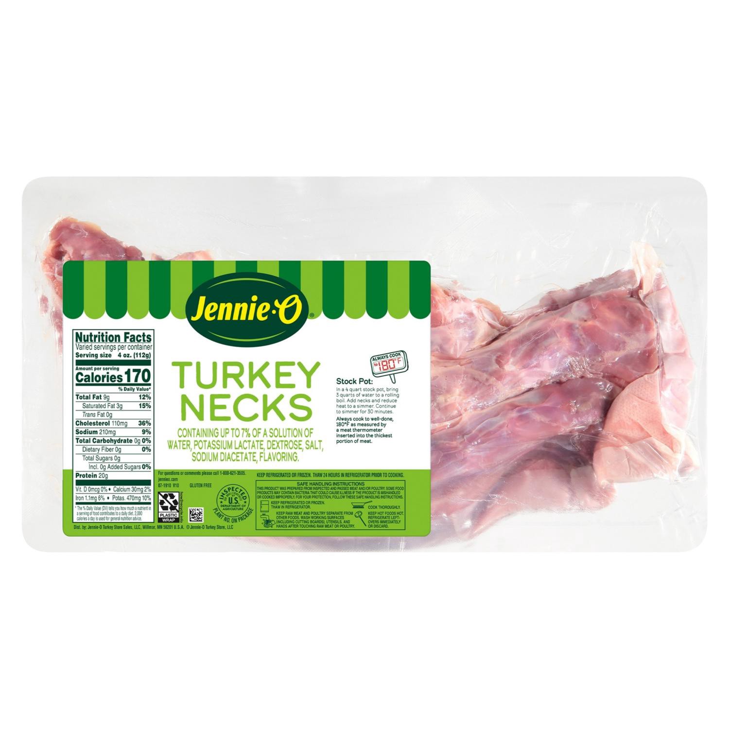 slide 1 of 3, JENNIE O TURKEY STORE Jennie-O Turkey Necks, per lb
