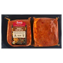 Tyson Pork Chops, Smokey Chili Butter