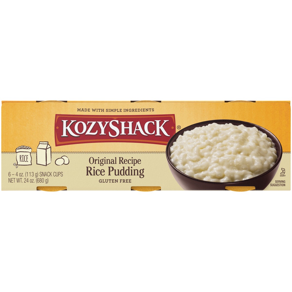 slide 9 of 9, Kozy Shack® original recipe rice pudding, 24 oz