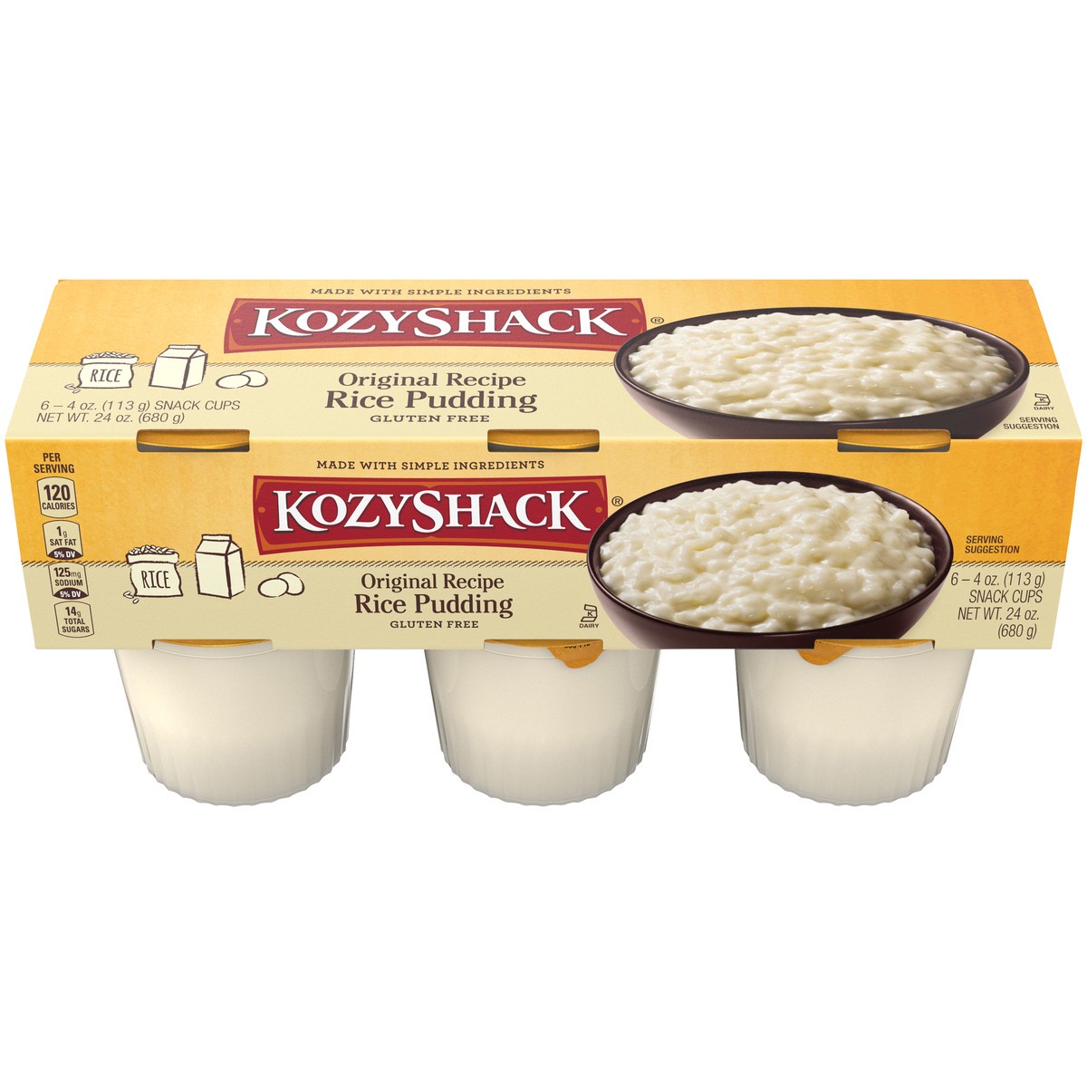 slide 1 of 9, Kozy Shack® original recipe rice pudding, 24 oz