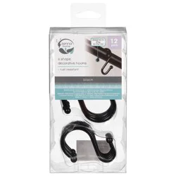 Zenna Home S Shape Decorative Hooks 12 ea