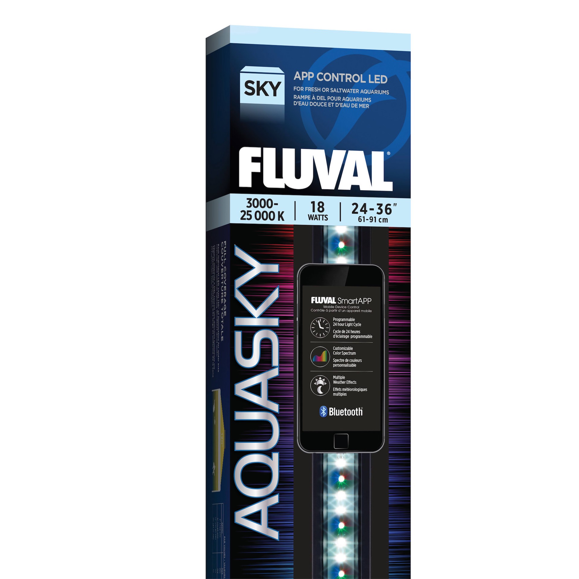 slide 1 of 1, Fluval Aquasky LED Strip Light, 1 ct