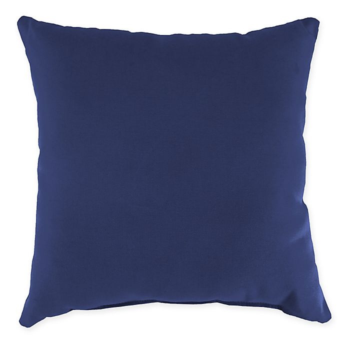 slide 1 of 1, Jordan Manufacturing Echo Midnight Oblong Indoor/Outdoor Throw Pillow - Navy, 1 ct