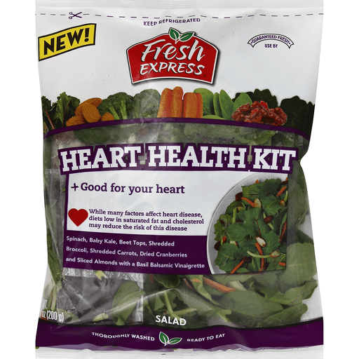 slide 1 of 1, Fresh Express Heart Healthy Kit, 7 oz