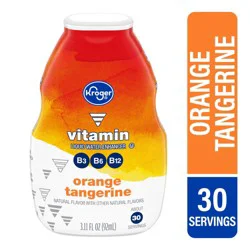 Kroger Orange Tangerine Liquid Water Enhancer