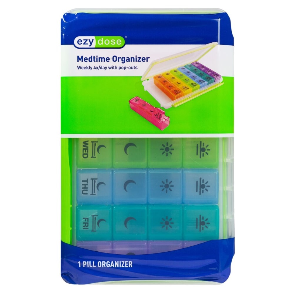 slide 1 of 1, EZY Dose Pill Organizer, 1 ct