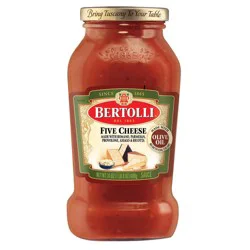 Bertolli Five Cheese Sauce, 24 Ounce