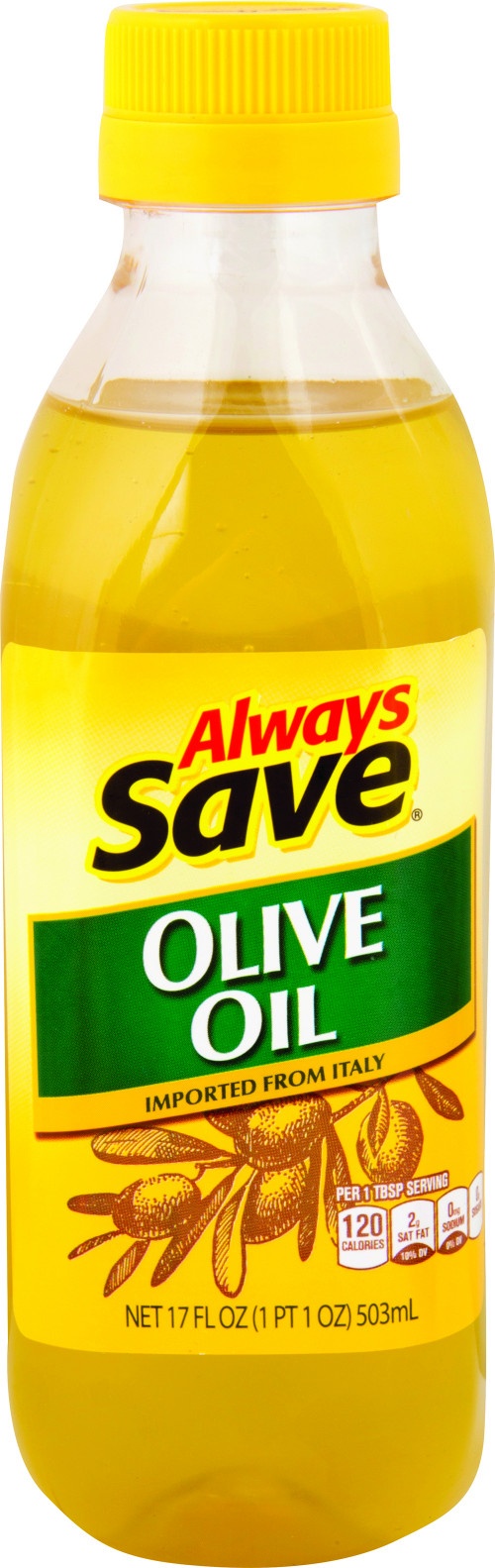 slide 1 of 1, Always Save Olive Oil, 17 oz