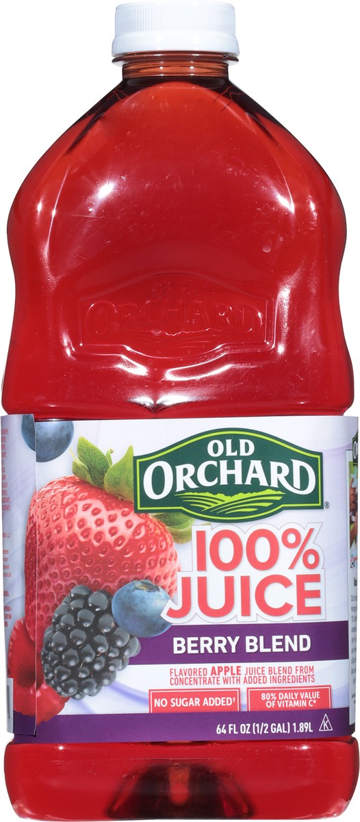 slide 12 of 12, Old Orchard Berry Blend 100% Juice 64 fl oz, 64 fl oz