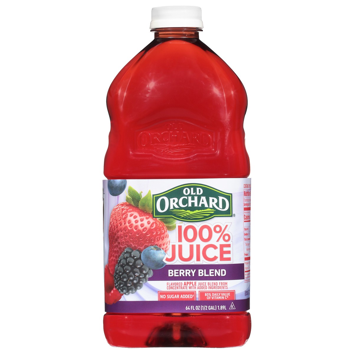 slide 1 of 12, Old Orchard Berry Blend 100% Juice 64 fl oz, 64 fl oz