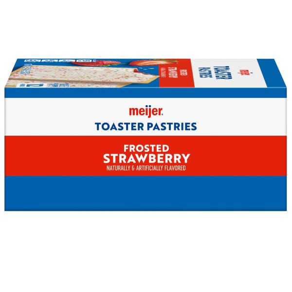 slide 16 of 29, Meijer Strawberry Frosted Toaster Treats, 12 ct