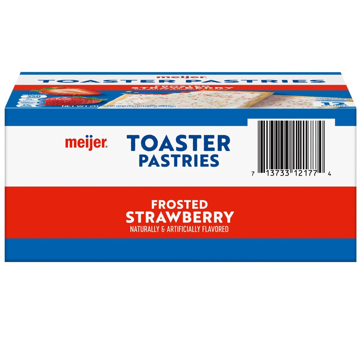 slide 29 of 29, Meijer Strawberry Frosted Toaster Treats, 12 ct