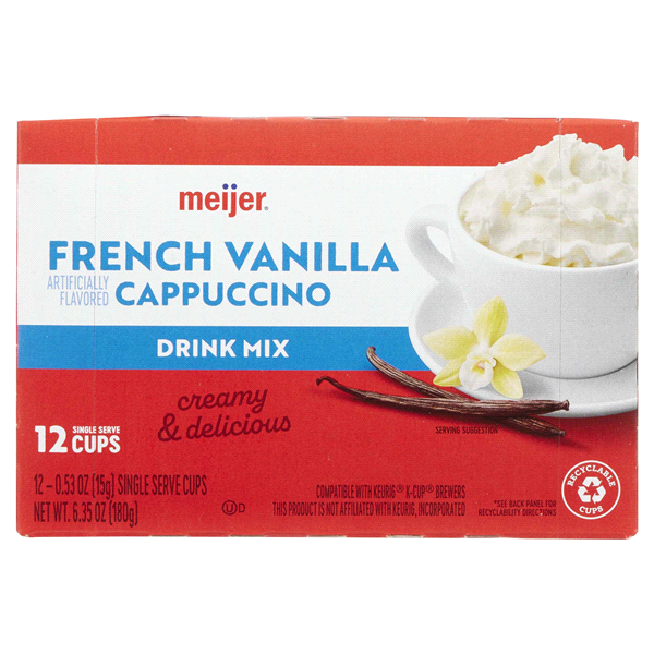 slide 16 of 29, Meijer French Vanilla Latte Coffee Pod - 12 ct, 12 ct