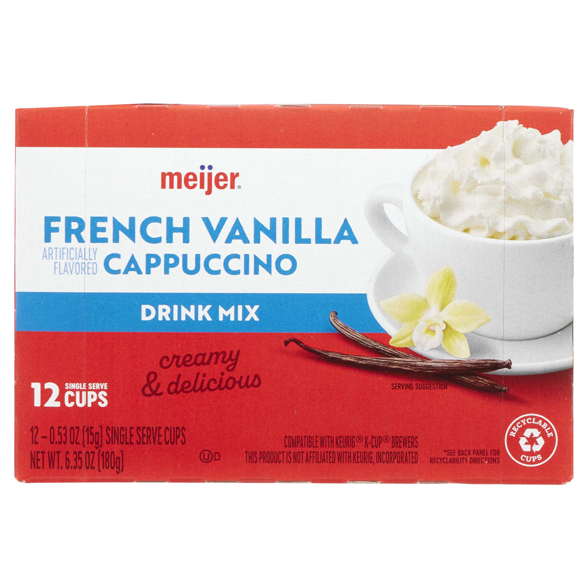 slide 17 of 29, Meijer French Vanilla Latte Coffee Pod - 12 ct, 12 ct