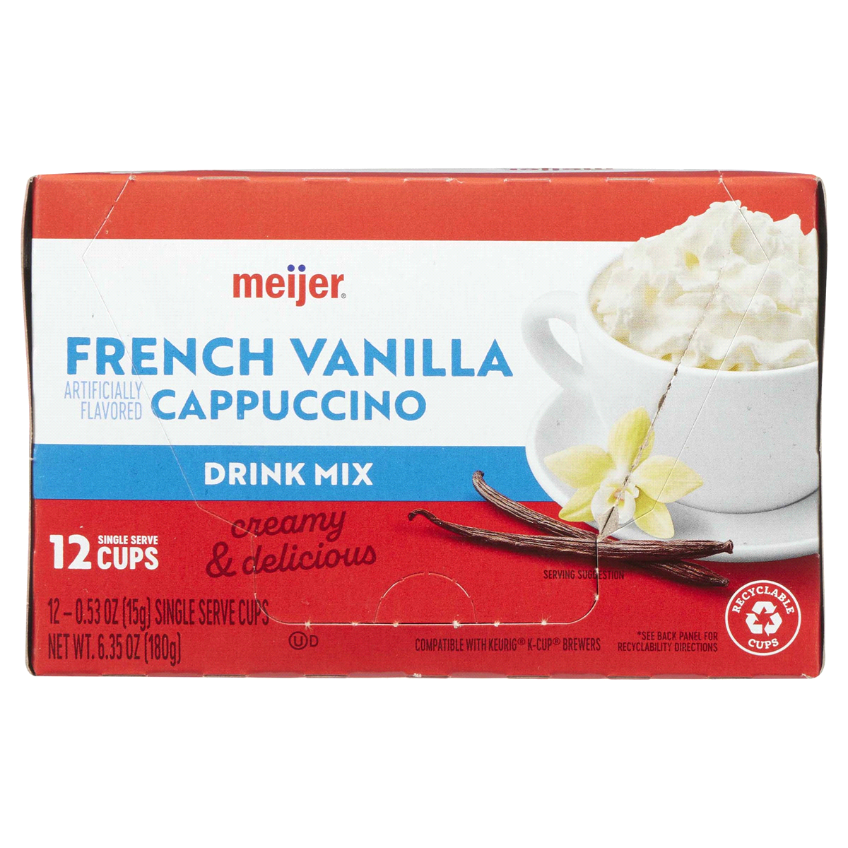slide 21 of 29, Meijer French Vanilla Latte Coffee Pod - 12 ct, 12 ct