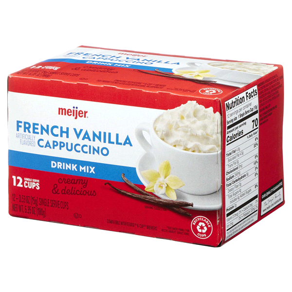 slide 8 of 29, Meijer French Vanilla Latte Coffee Pod - 12 ct, 12 ct