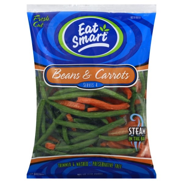 slide 1 of 1, Eat Smart Green Beans/Carrots, 12 oz