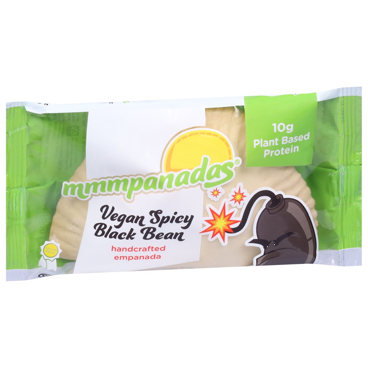 slide 8 of 9, mmmpanadas Plant Based Protein Vegan Spicy Black Bean Empanada 5.11 oz, 5.11 oz