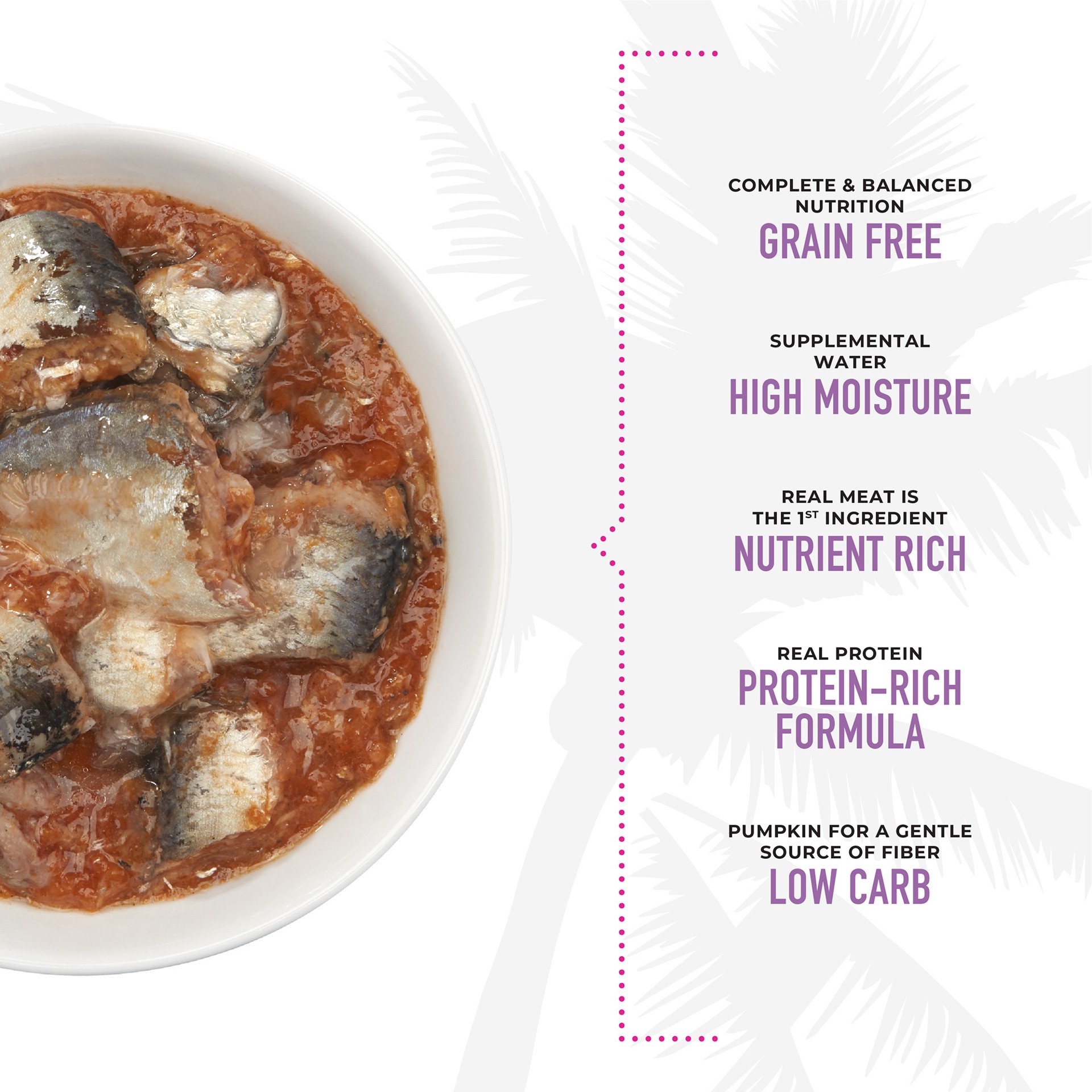 slide 6 of 8, Tiki Cat Grill Wet Cat Food, Sardine Cutlets, 2.8 oz. Can, 2.8 oz