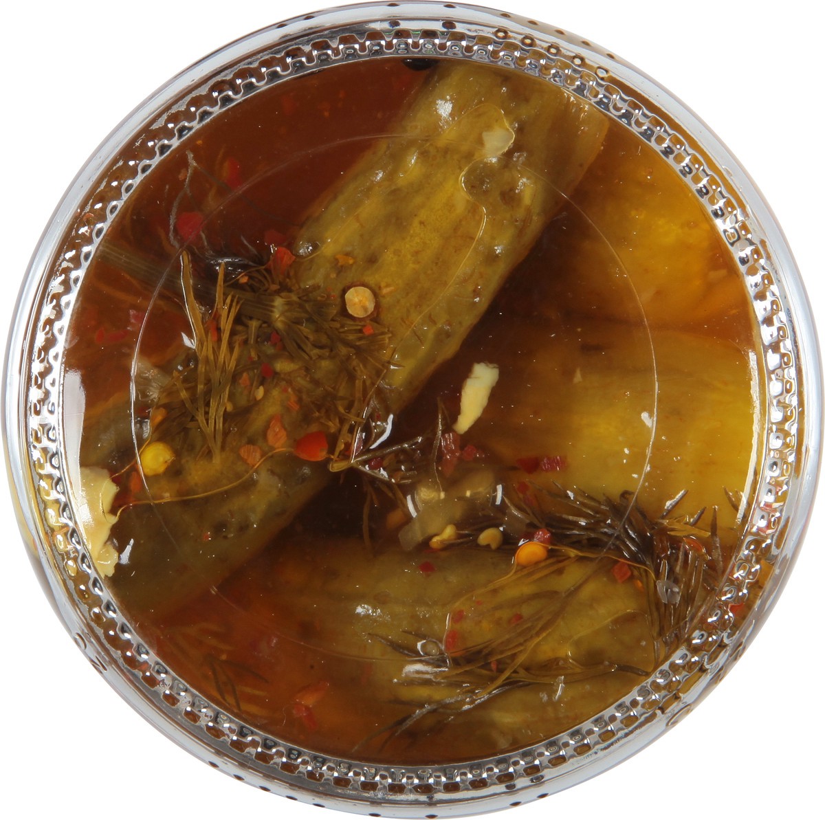 slide 9 of 9, Majestic Picklery Premium Medium Heat Hot Sauce Savory Kosher Baby Dill Pickles - 24 fl oz jar, 24 fl oz