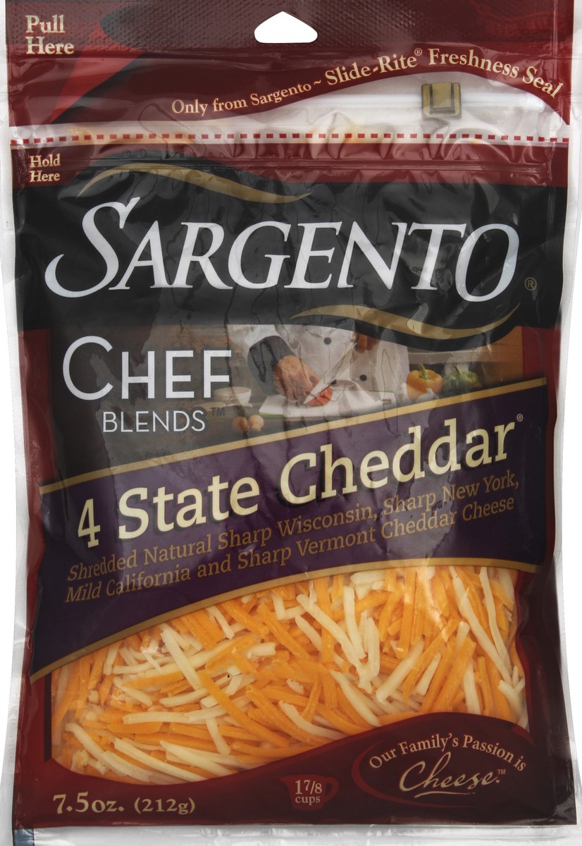 slide 3 of 3, Sargento Shredded Cheese 7.5 oz, 7.5 oz