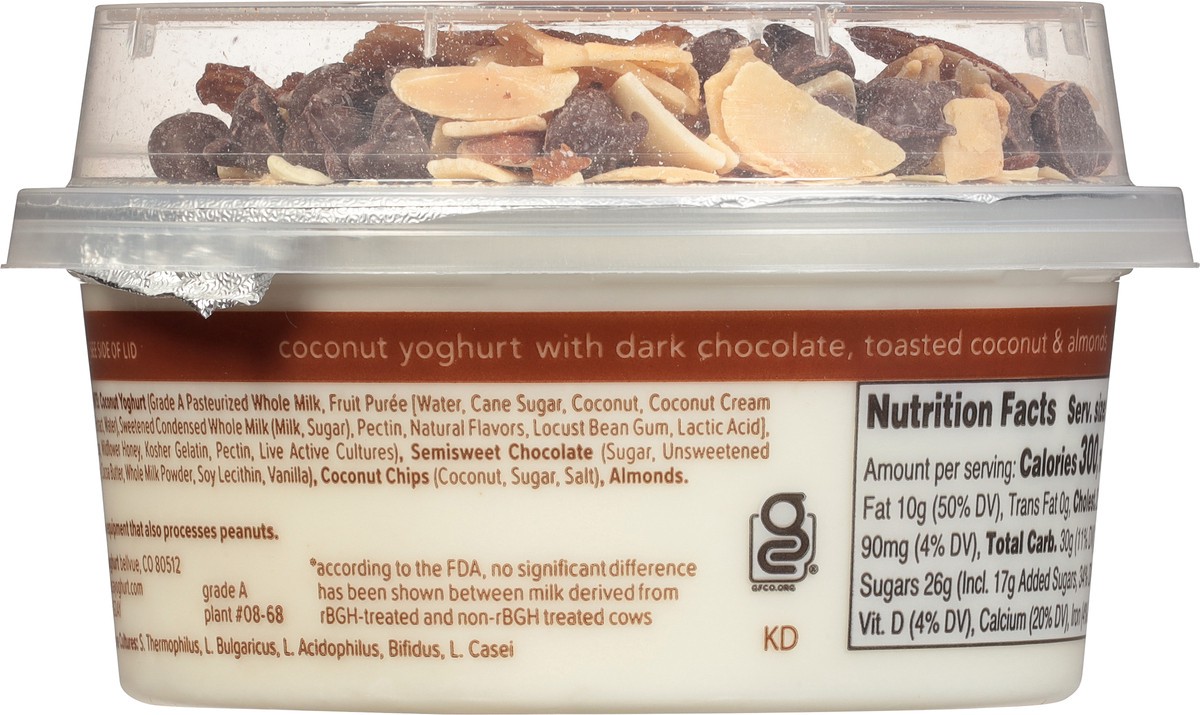 slide 6 of 9, Noosa Mix-ins Coconut Almond Chocolate, 8/5.8 OZ, 5.8 oz