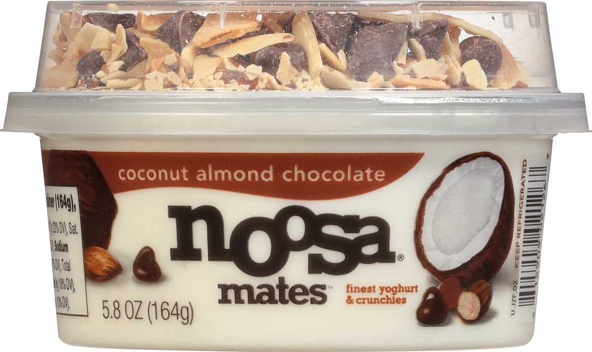 slide 2 of 9, Noosa Mix-ins Coconut Almond Chocolate, 8/5.8 OZ, 5.8 oz