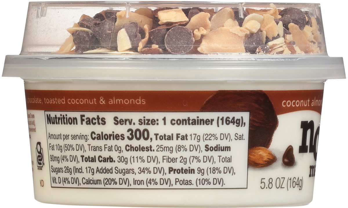 slide 3 of 9, Noosa Mix-ins Coconut Almond Chocolate, 8/5.8 OZ, 5.8 oz