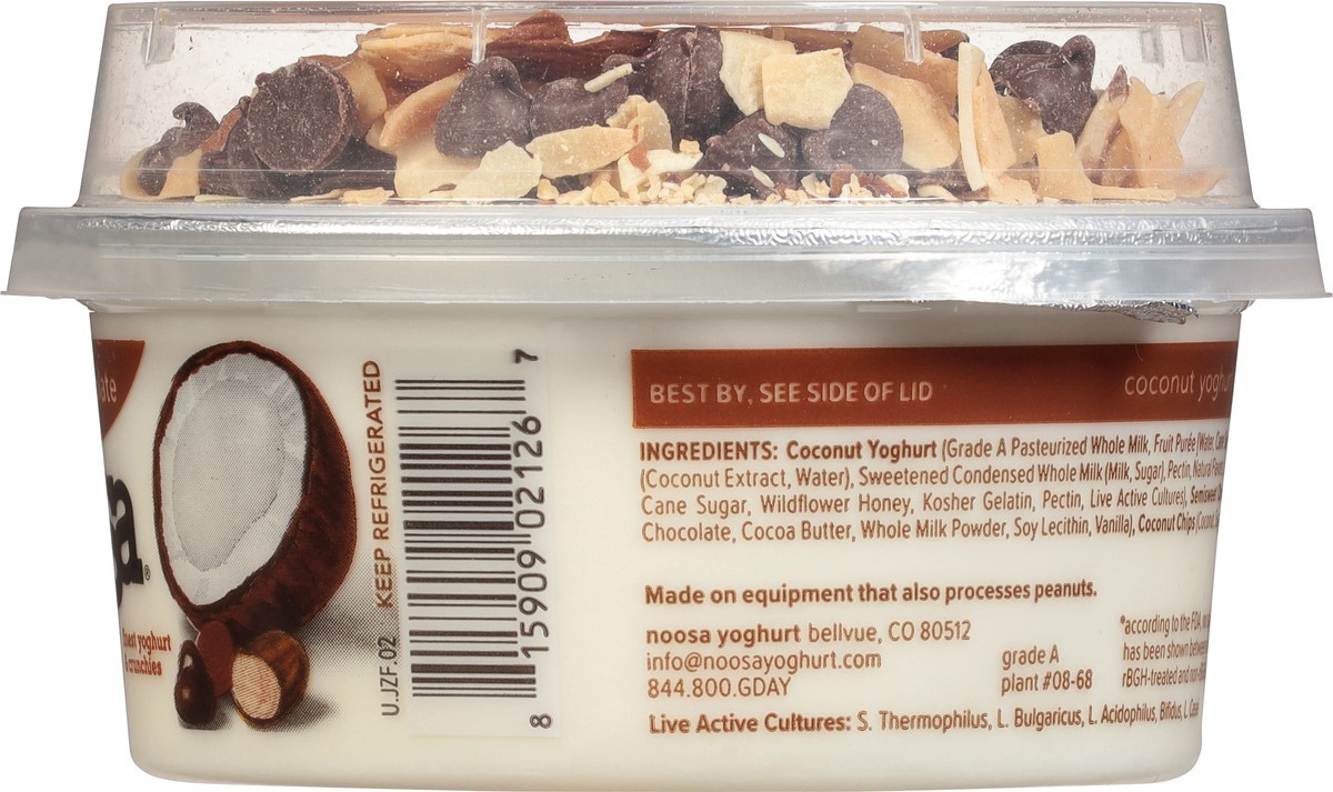 slide 8 of 9, Noosa Mix-ins Coconut Almond Chocolate, 8/5.8 OZ, 5.8 oz