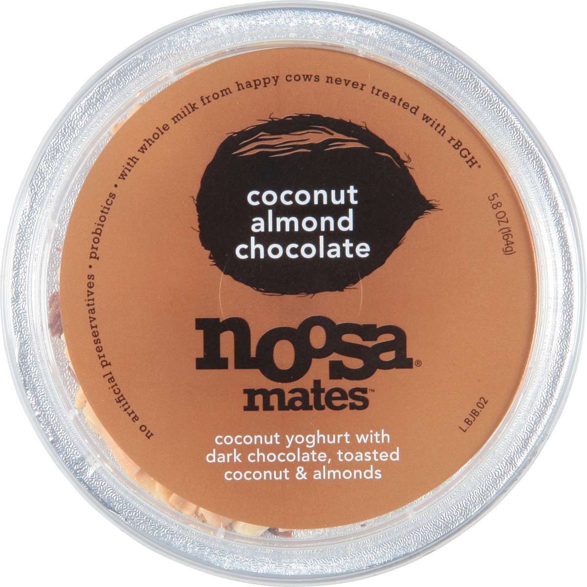 slide 5 of 9, Noosa Mix-ins Coconut Almond Chocolate, 8/5.8 OZ, 5.8 oz
