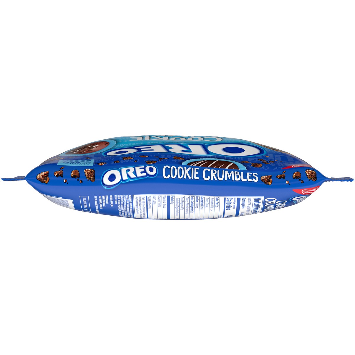 slide 9 of 9, Nabisco Oreo Cookie Crumbles Chocolate Sandwich Cookie Pieces 1 lb. Bag, 1 lb