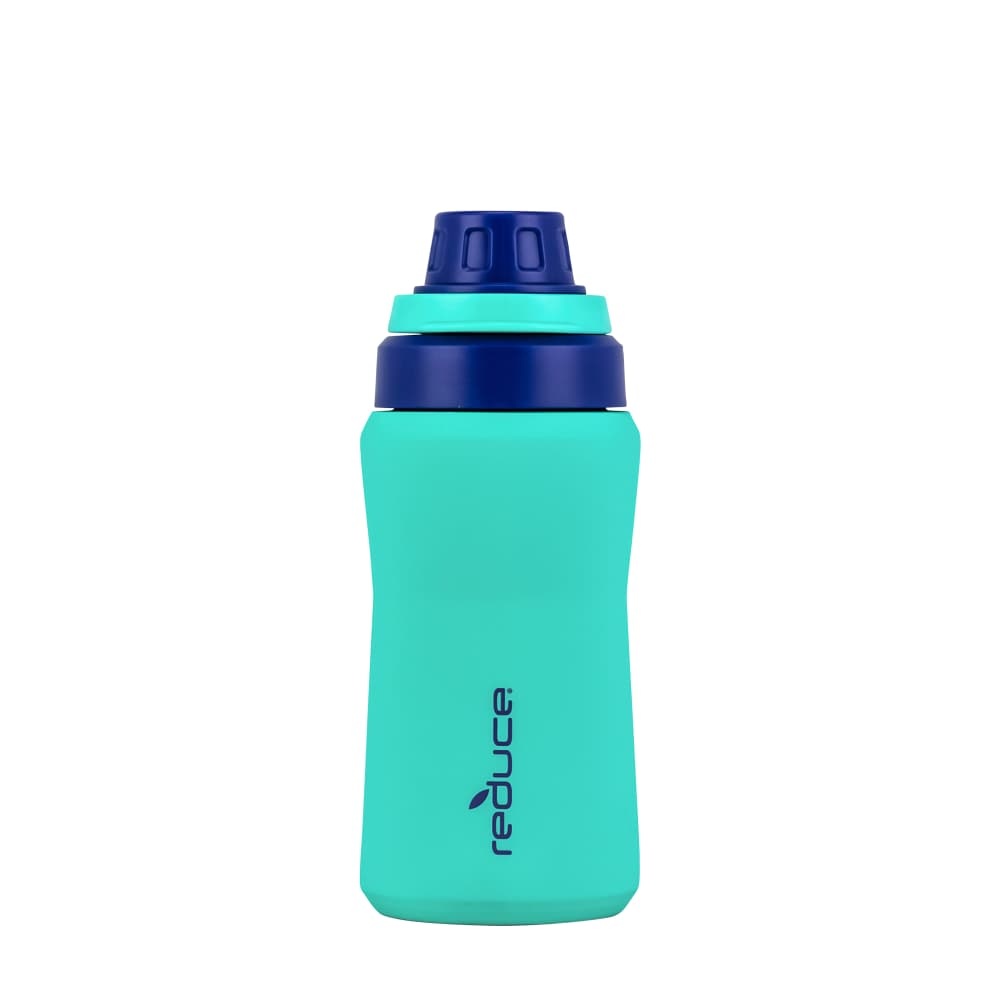 slide 1 of 1, Reduce Circuit Bottle - Aqua, 14 oz