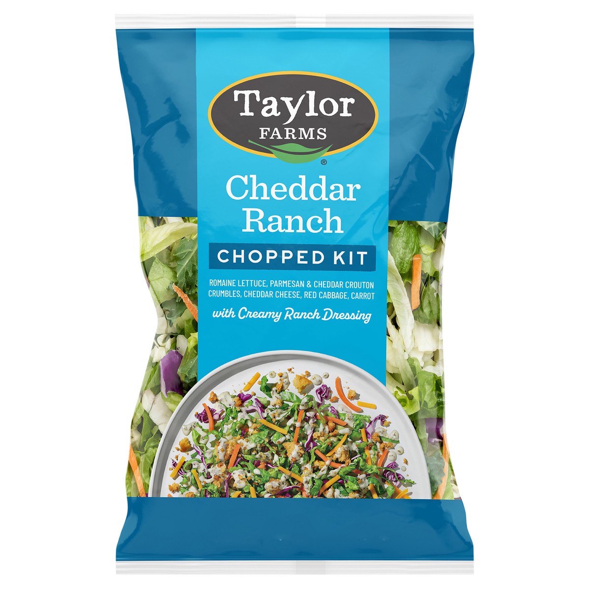 slide 6 of 7, Taylor Farms Cheddar Ranch Chopped Salad Kit, 1 ct