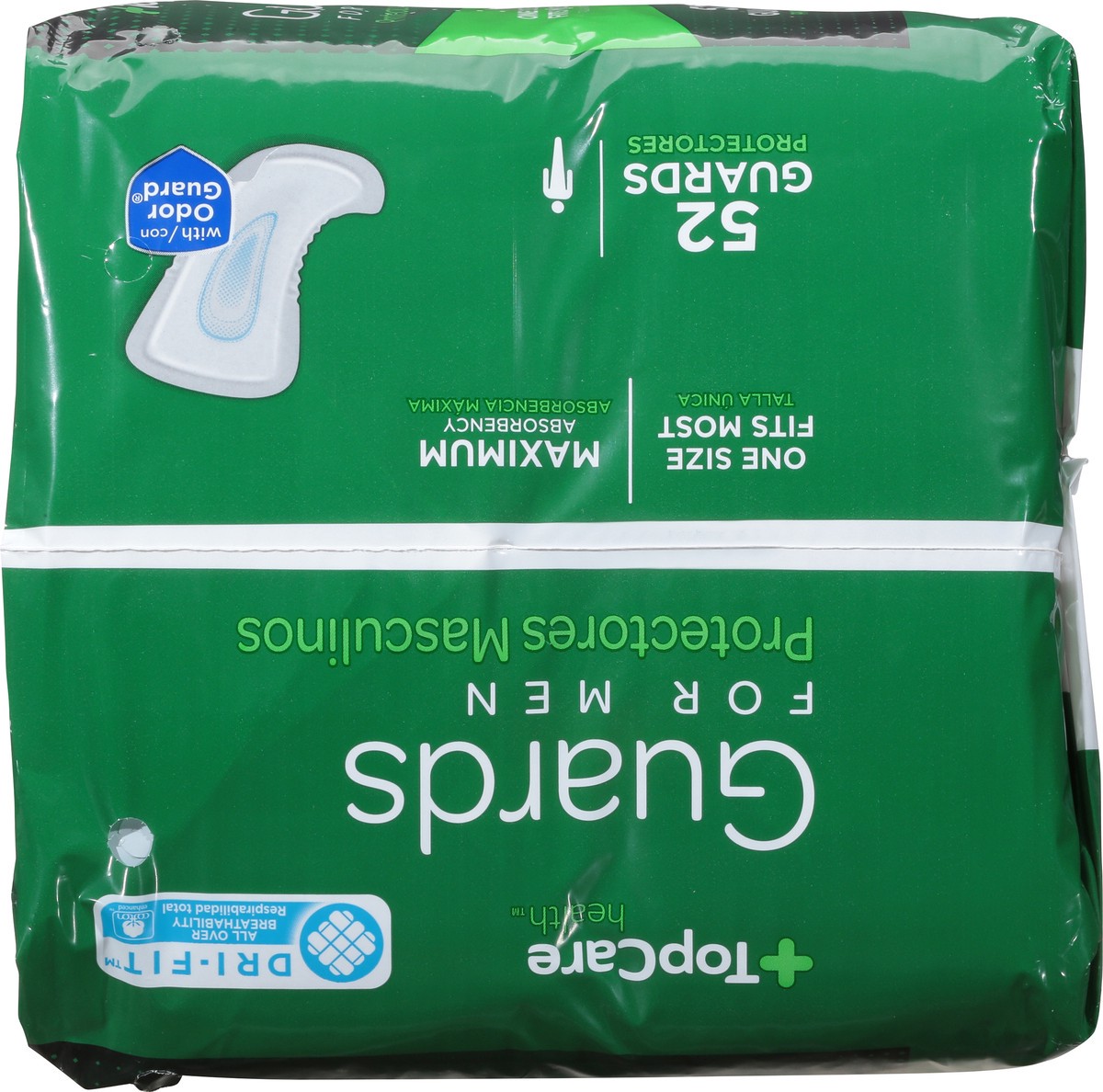 slide 9 of 9, TopCare Health Mens For Men One Size Maximum Guards 52 ea, 52 ct
