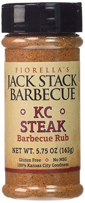 slide 1 of 1, Fiorella's Jack Stack Barbecue KC Steak Barbecue Rub, 5.75 oz