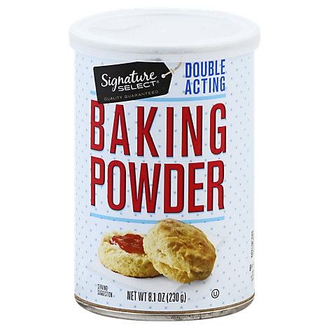 slide 1 of 1, Signature Select Baking Powder Double Acting, 8.1 oz