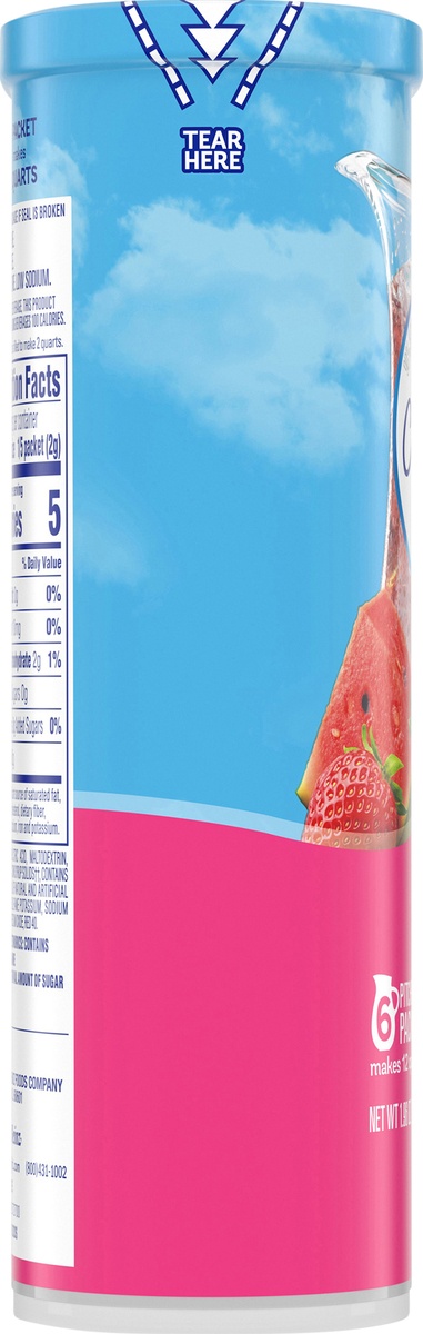 slide 7 of 11, Crystal Light Strawberry Watermelon Artificially Flavored Powdered Drink Mix Pitcher, 6 ct