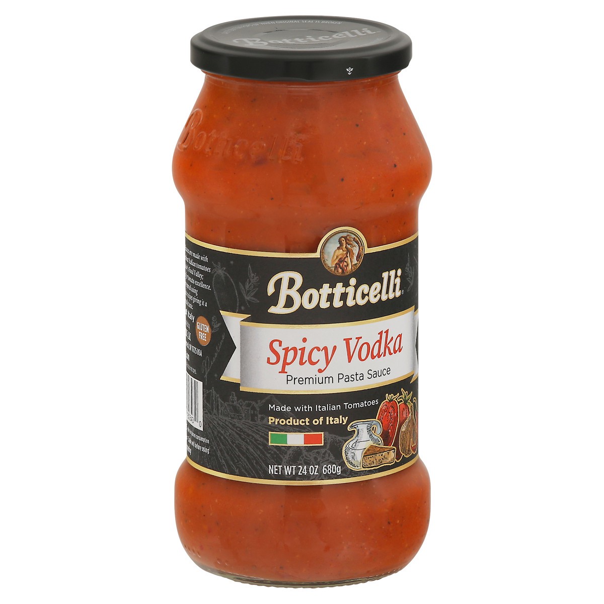 slide 2 of 13, Botticelli Spicy Vodka Sauce, 24 oz