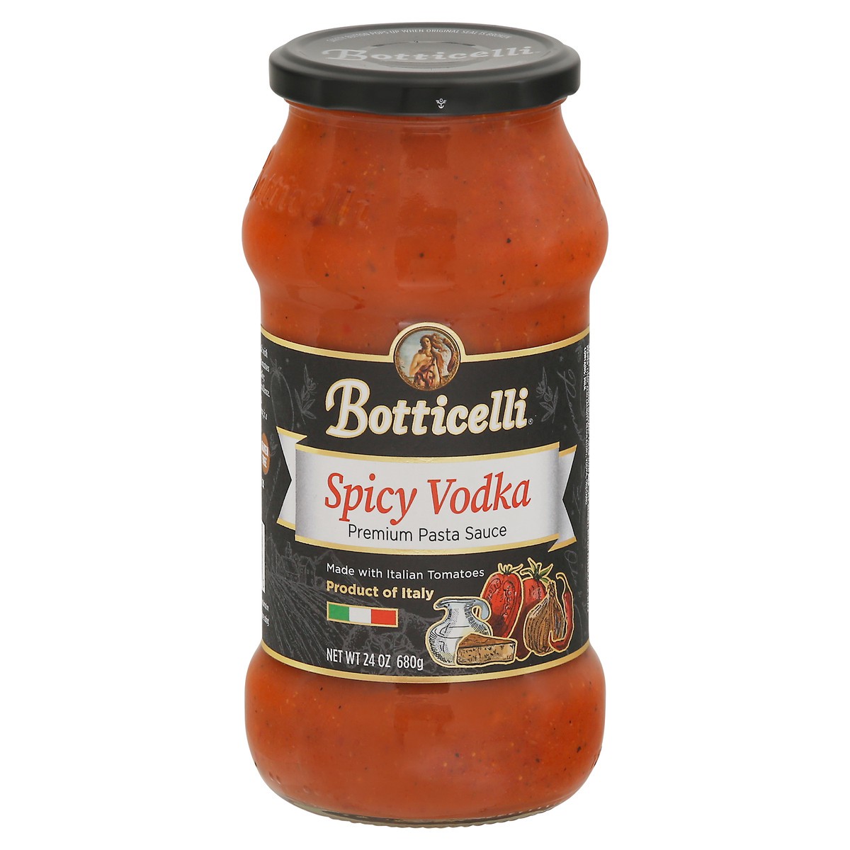 slide 13 of 13, Botticelli Spicy Vodka Sauce, 24 oz