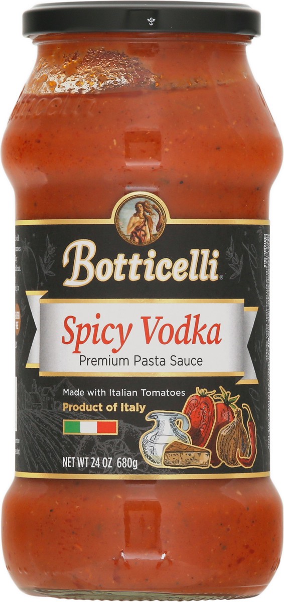 slide 5 of 13, Botticelli Spicy Vodka Sauce, 24 oz