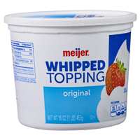 slide 12 of 29, Meijer Whipped Topping, 16 oz