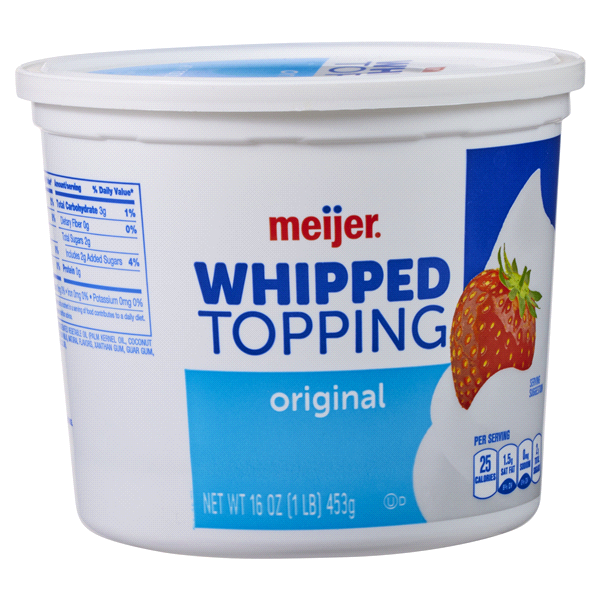 slide 25 of 29, Meijer Whipped Topping, 16 oz