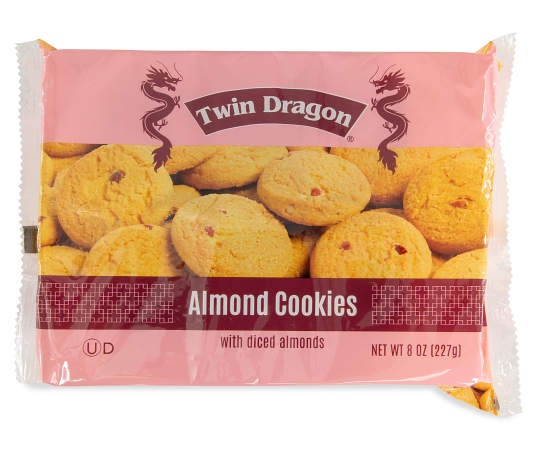 slide 1 of 1, DSD SNACKS Almond Cookies (Diced Almonds), 1 ct